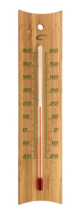 Termometro interior bambu
